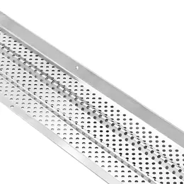 Gutter Guard, 5 Inch Aluminum Gutter Cover Heavy-Duty, 32ft Length Protection Cover For Leaf & Debris, 0.02 In Thickness Mill Finish, Easy DIY Install, Fast Drainage, Screws Included, 8 PCS
