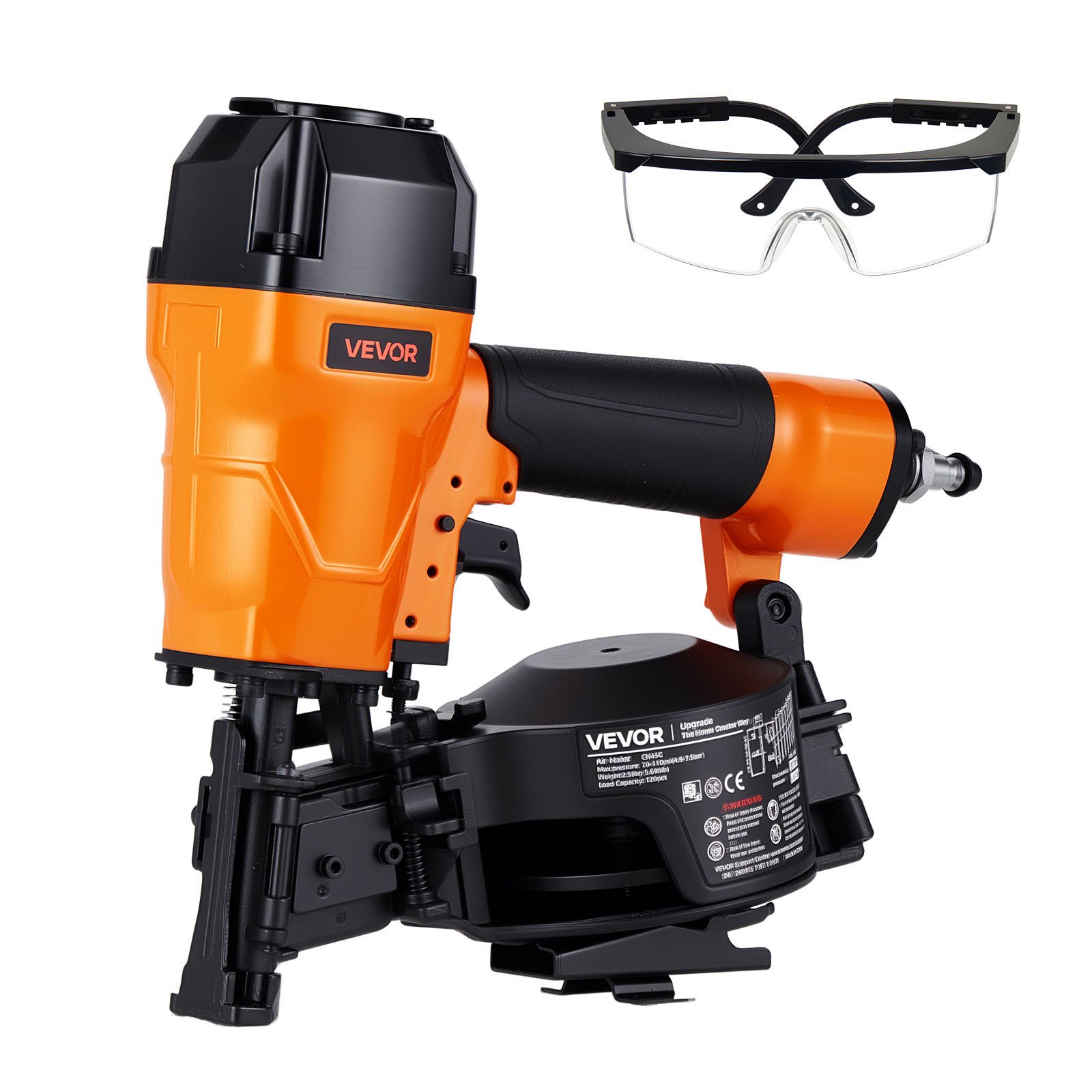 Main product image of CN45C Air Roofing Nailer, 3/4 to 1-3/4 inch, 15 Degree, 70-110 PSI