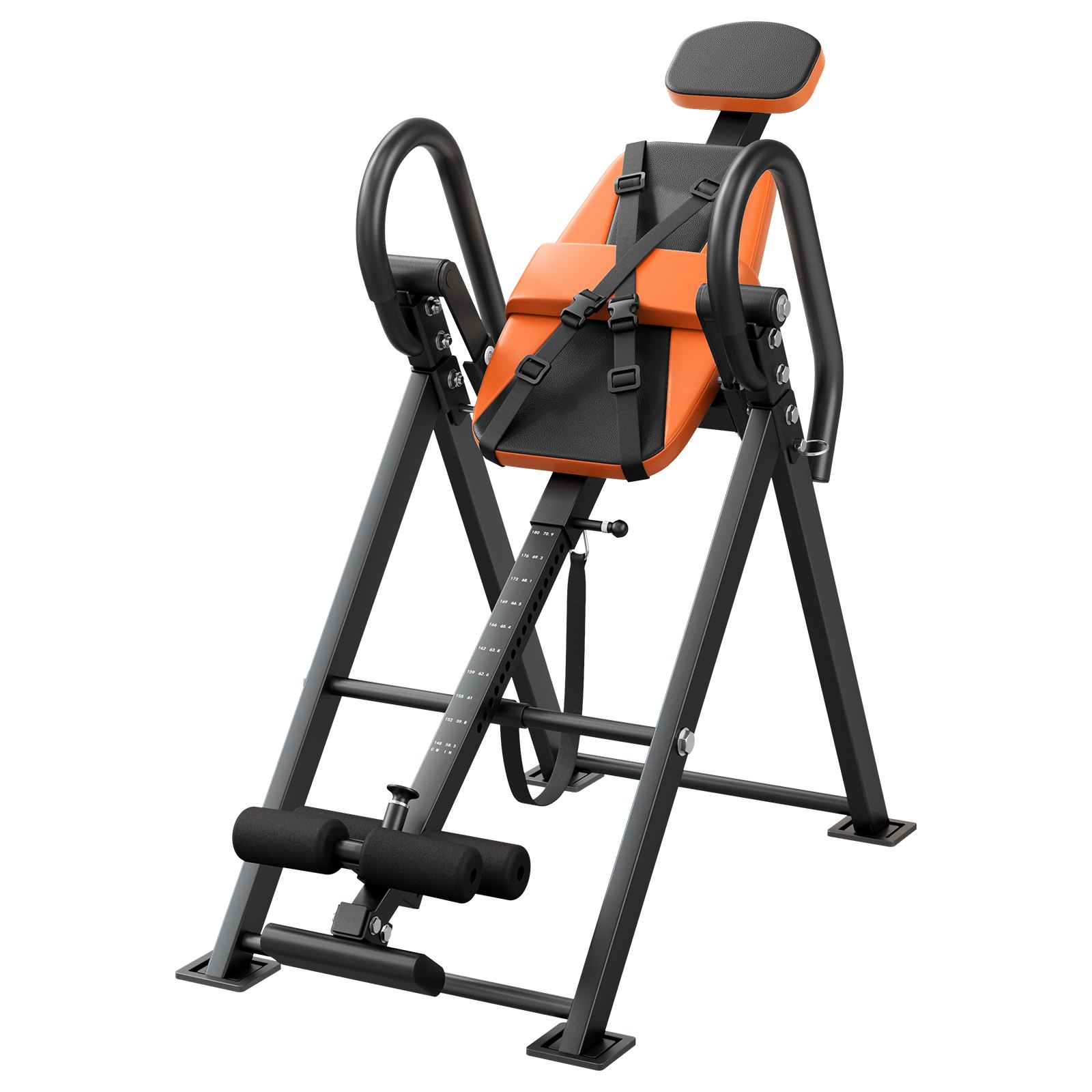 Main product image of Inversion Table, 300 Lbs Capacity, Dual-Roller Locking, Adjustable Tether Strap