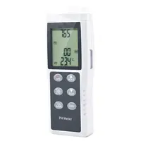 PH Meter Kit, 0-14 PH Range, IP68 Probe, 3-Point Auto Calibration, Portable