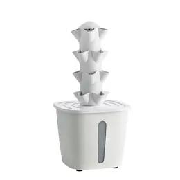 Hydroponic Tower, 20 Pods 4 Tiers Hydroponics Growing System Kit, Vertical Home Hydronic Garden With 20L Water Tank & Pump, Planter Plants Germination Kit For Indoor Herbs, Fruits, Vegetables