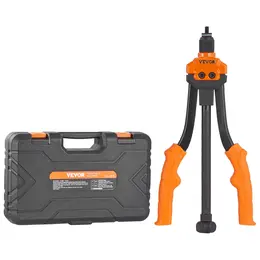 Rivet Nut Tool, 14 In Rivnut Tool Kit With 7 PCS Metric And SAE Mandrels, 70 PCS Assorted Rivet Nuts, 10-24, 1/4-20, M6, 5/16-18, M8, 3/8-16, M10, With Rugged Carrying Case, For DIY, Repairs