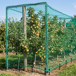 Fruit Tree Protective Netting With Stakes And Fastening Straps To Protect Your Harvest