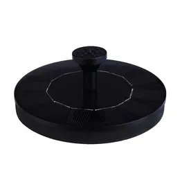 Cross-border New Model Manufacturer Circular Solar Fountain, Outdoor Bird Bathtub, Small Floating Garden Water Feature Fountain Pump