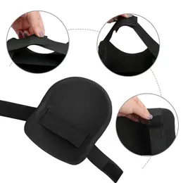 Black Knee Pads, Gardening Gloves, Knee Wraps, Velcro Knee Pads, Hand Tools For Gardening And Outdoor Use