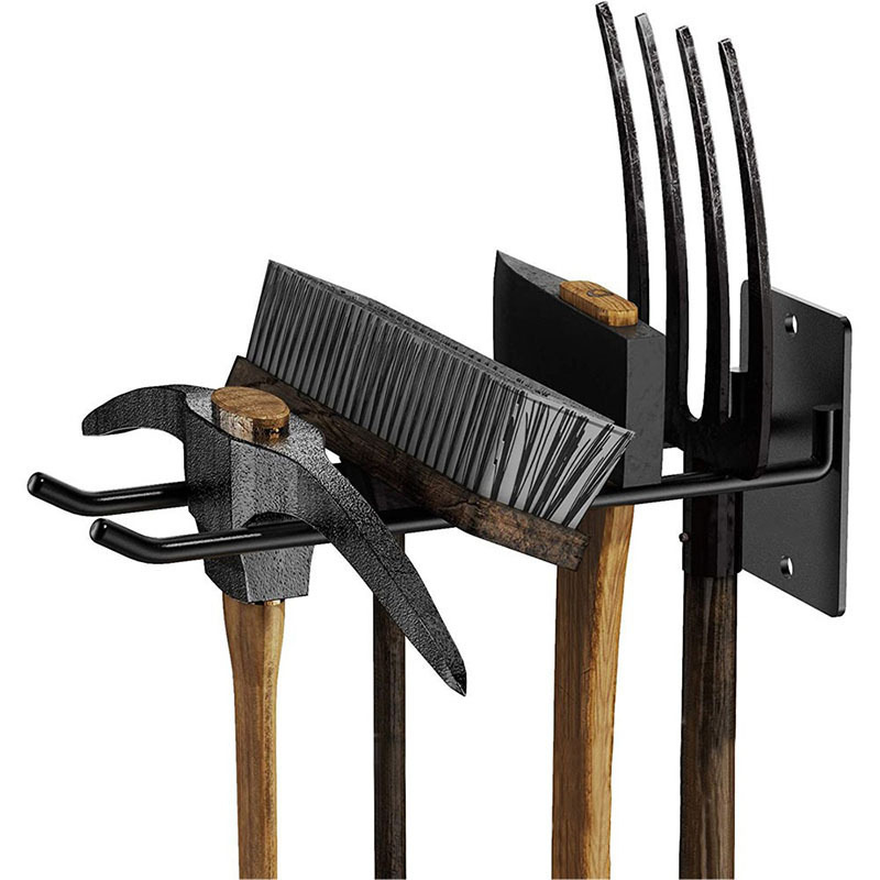 Wholesale Of Household Thickened Garden Tool Storage Racks, Indoor Wall-mounted Storage Racks, Shovel Racks, Shovels And Broom Racks