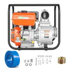 Product image of 2 In. 158 GPM 7HP Gas Semi-Trash Water Pump, Portable, Cast Iron Impeller