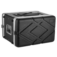 Product image of 6U Rack Case, 14 in. Depth, 11.4 in. Internal Depth, ABS, Recessed Latches