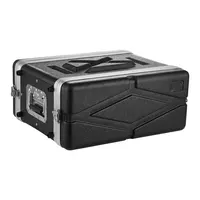 Product image of 4U Shallow Rack Case, 14 In Depth, 11.4 In Internal, ABS, Detachable Covers
