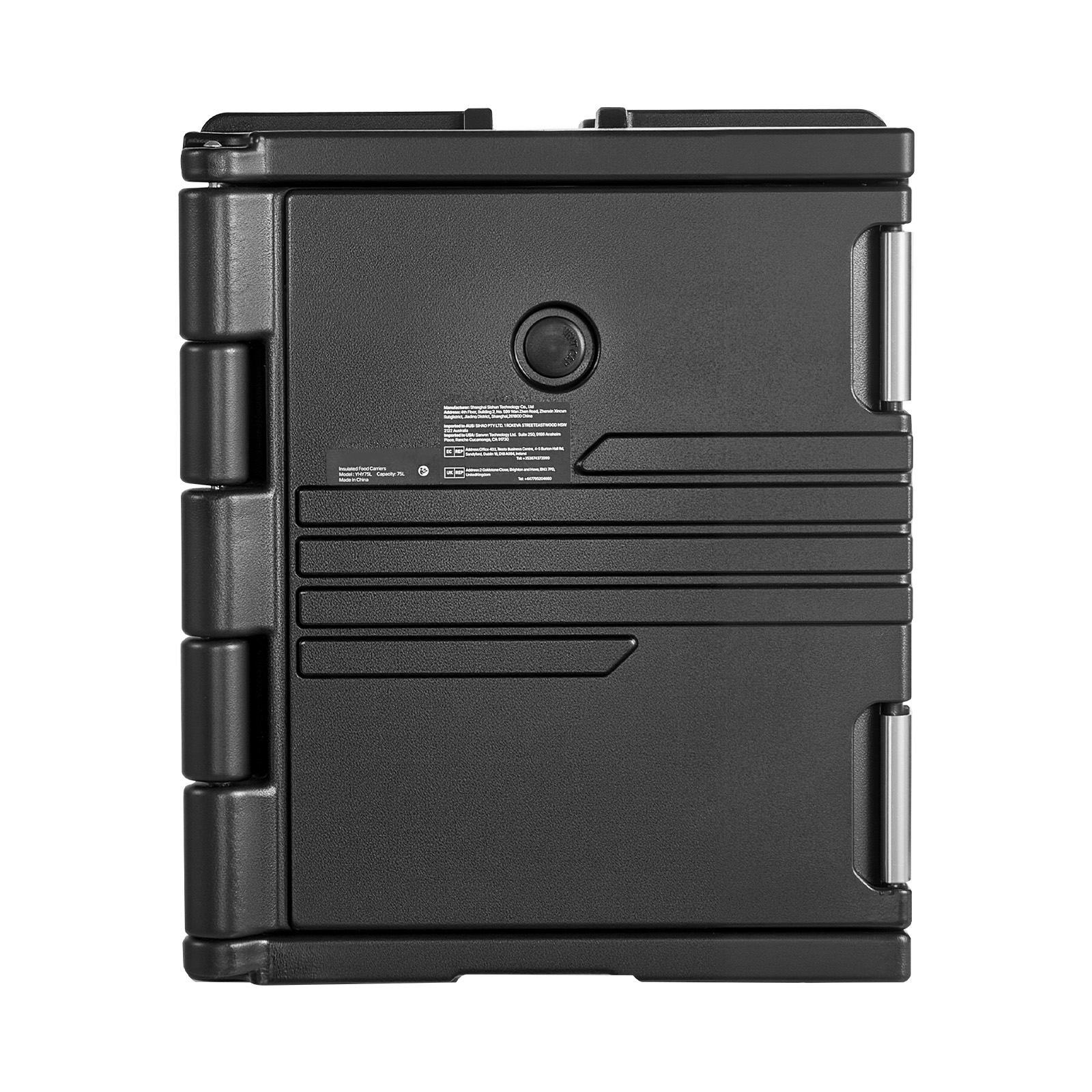 Main product image of 82 Qt Insulated Food Pan Carrier, Non-Electrical, LLDPE, 304 SS Latch, Wheels