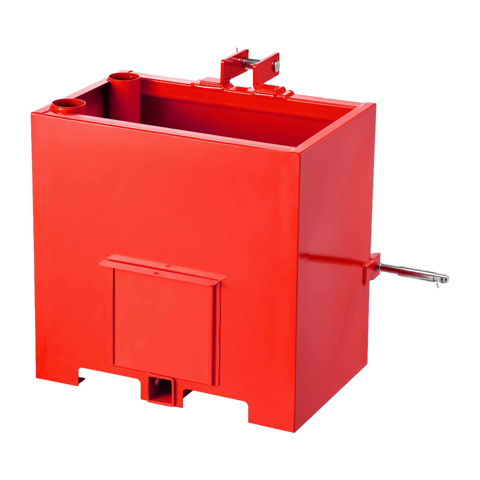 Main product image of Red Ballast Box, 3-Point Cat 1, 800 Lb Capacity, 2 In Hitch, 5 Ft³