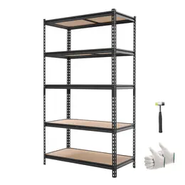 Product image of 5-Tier Adjustable Metal Shelving, 2500 Lbs, 40.35"W x 20.35"D x 71.38"H
