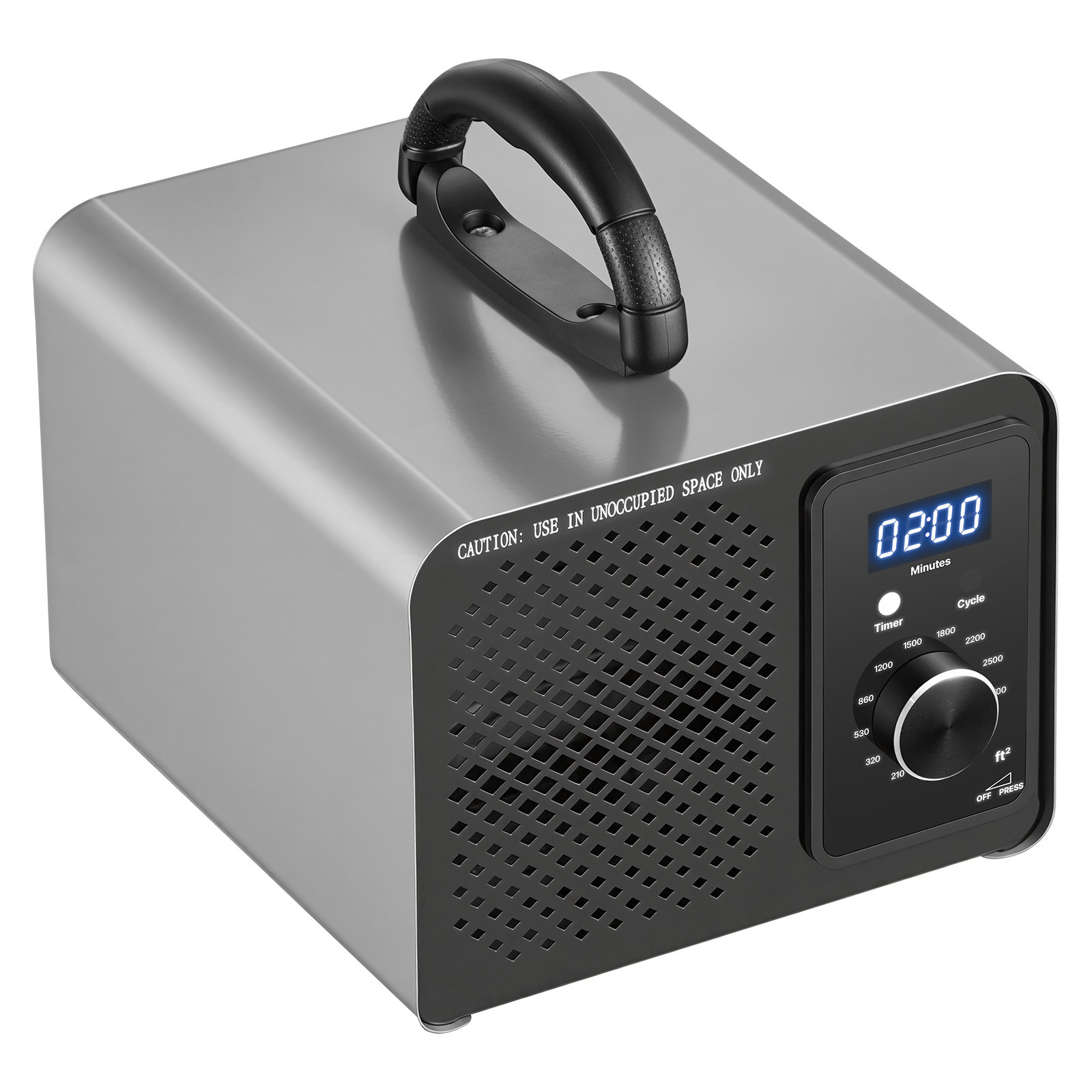 Main product image of Ozone Generator, 36000mg/h, Timer, Delayed Start, Rotary Control, 3200 Sq.Ft