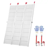 Product image of Aluminum Tri-Folding Trailer Ramps, 76 x 54 In, 1500 LBS Capacity, With Straps