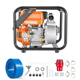 Product image of 2 In. 132 GPM 7HP Gas Powered Semi Trash Water Pump