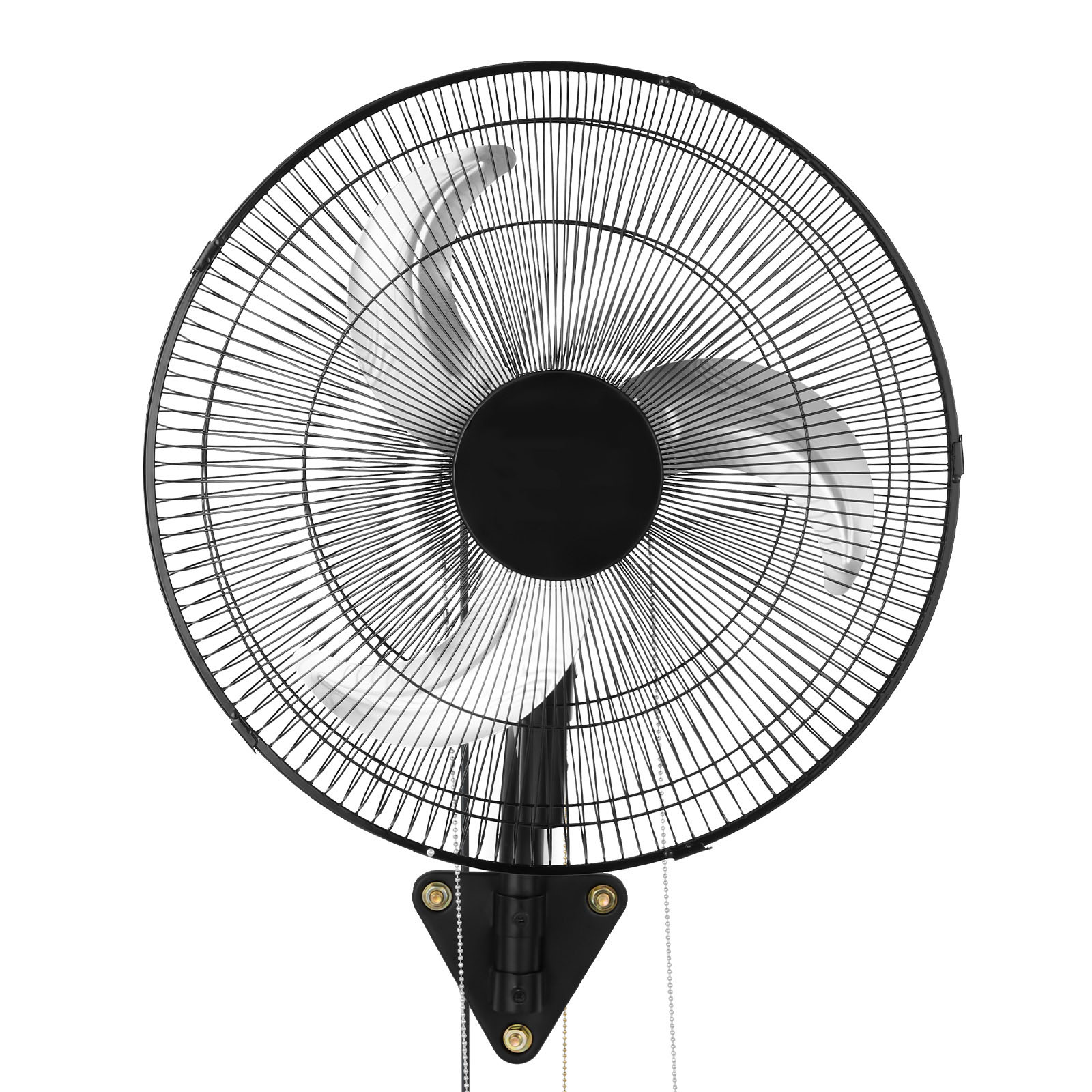 Main product image of 18 In Wall Mount Oscillating Fan, 3-Speed, Mechanical, Black