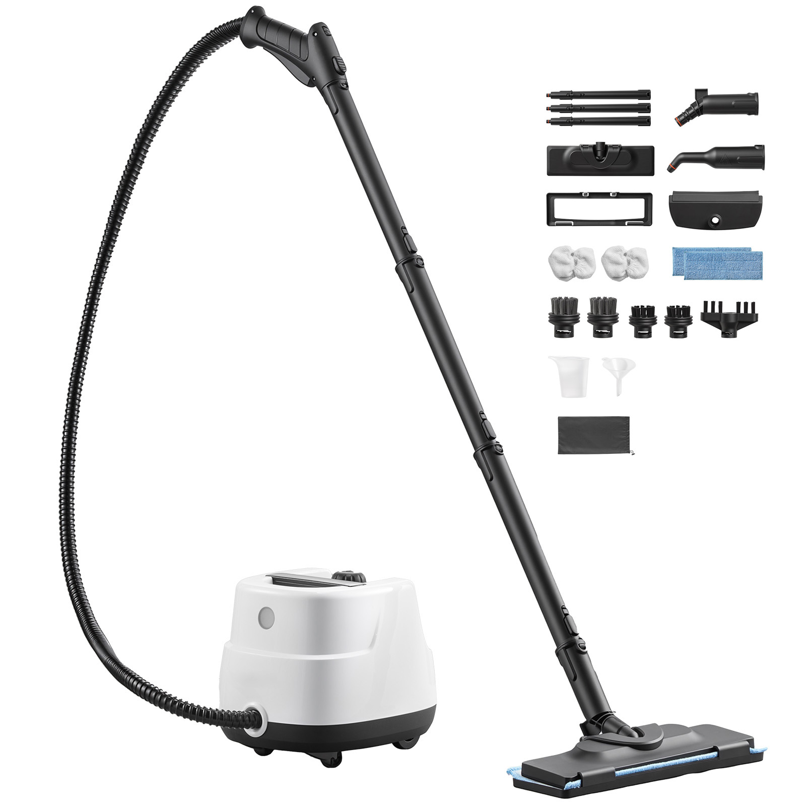 Main product image of Steam Cleaner, 34 Oz Tank, 20-Piece Accessory Kit, Extended Cord & Hose, Portable