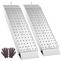 Product image of Aluminum Trailer Ramps, 2 PCS, 39 x 12 In, Anti-Slip, 3000 LBS Combined Capacity