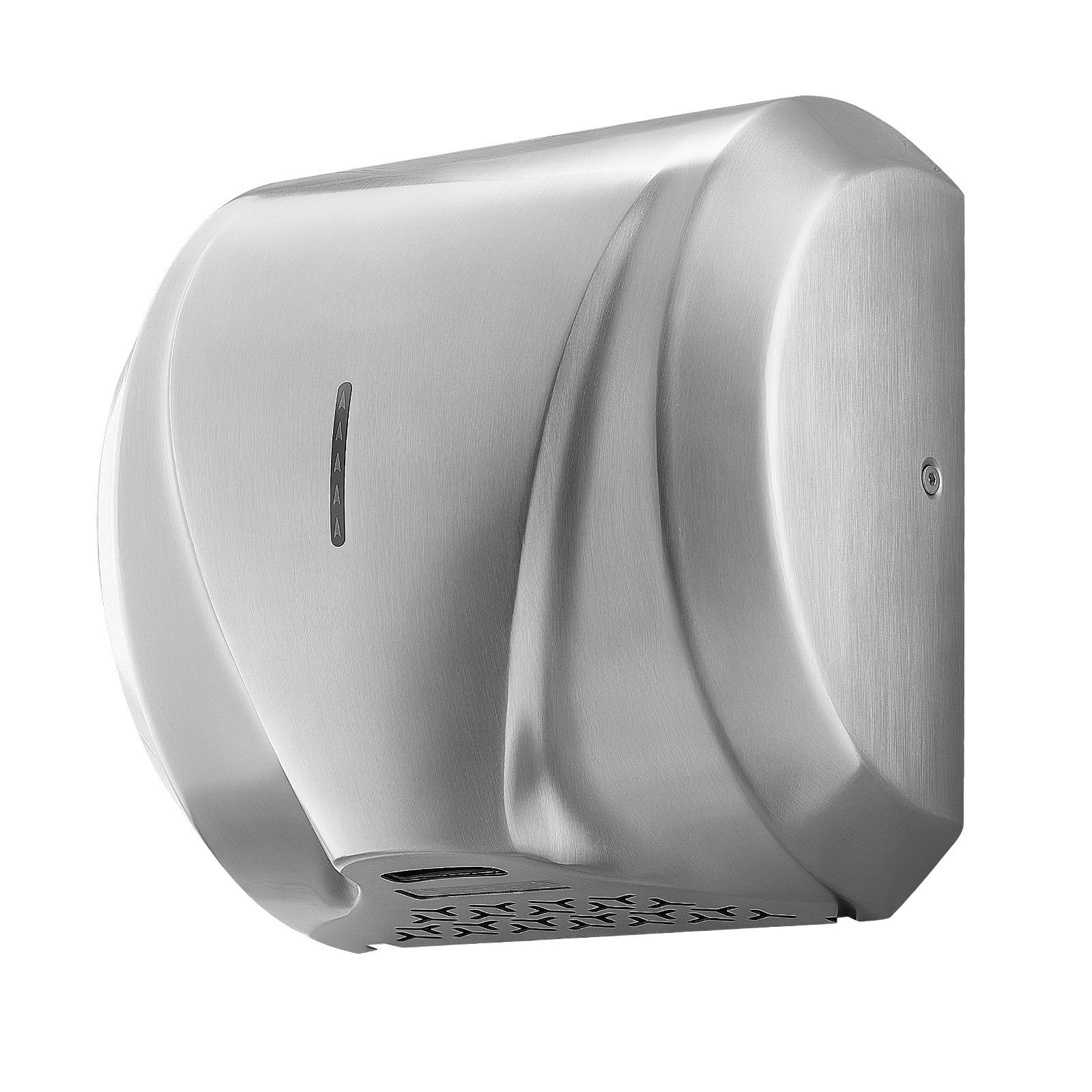 Main product image of Hand Dryer, 1800W, AC110-120V, HEPA Filter, Brushed Stainless Steel, Wall Mounted