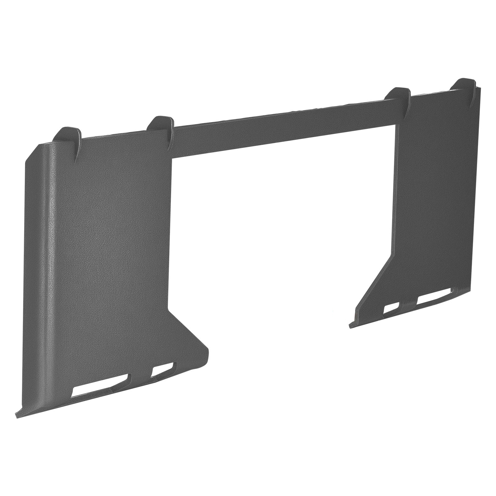 Main product image of 3/8 In Skid Steer Quick Attach Mount Plate, 2000 Lbs, Kubota Bobcat Compatible