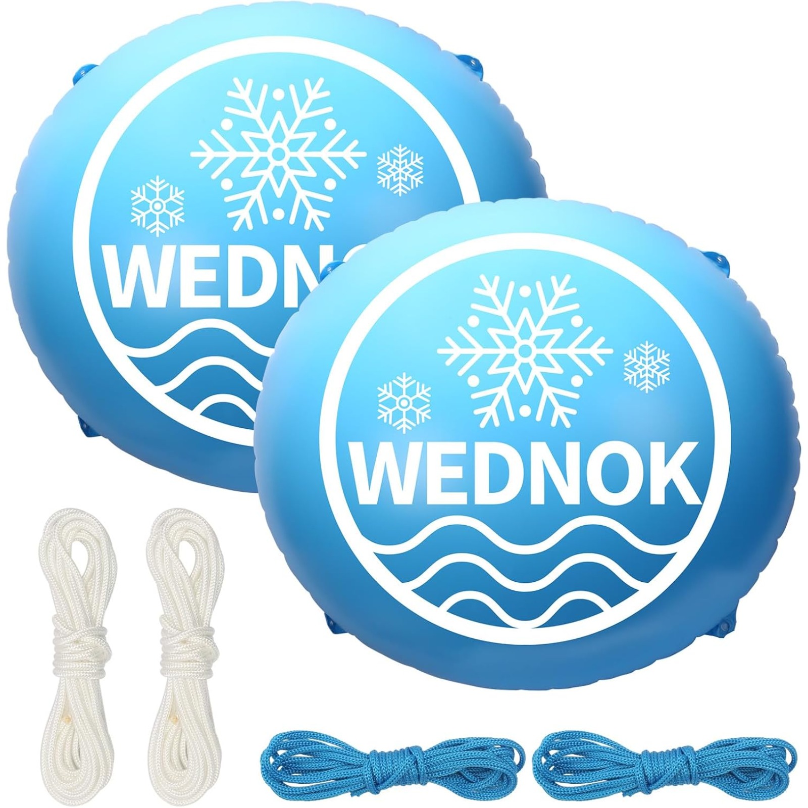 Main product image of 2 Round Pool Air Cushions, 1.2m, Winter Cover Set, 15m Rope