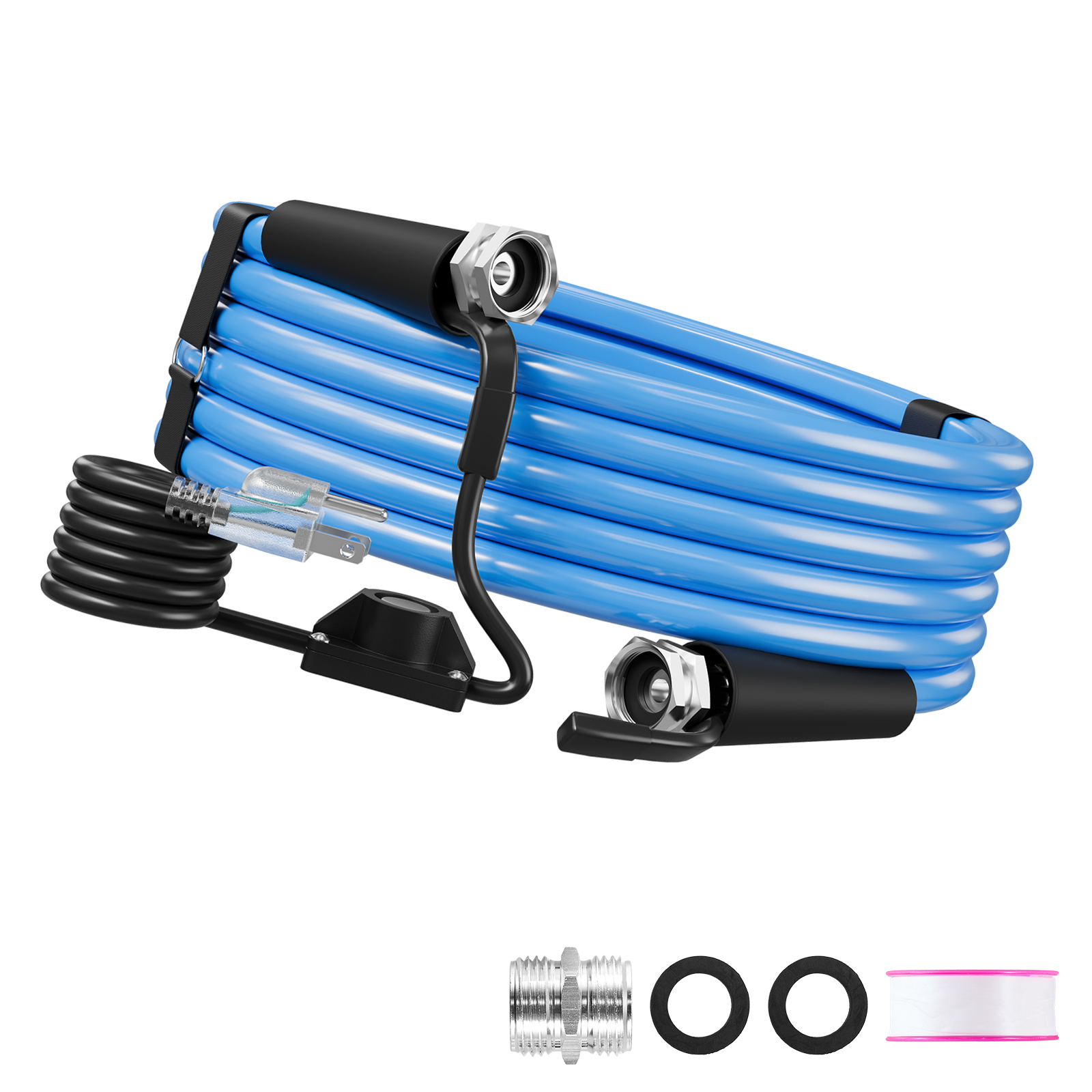 Main product image of 30FT 1/2" ID Heated Drinking Water Hose, Built-in Thermostat, Lead/BPA Free, -45°F Protection