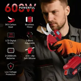 Product image of Cordless Electric Pruning Shears, 1.2 inch Cutting Capacity, LCD