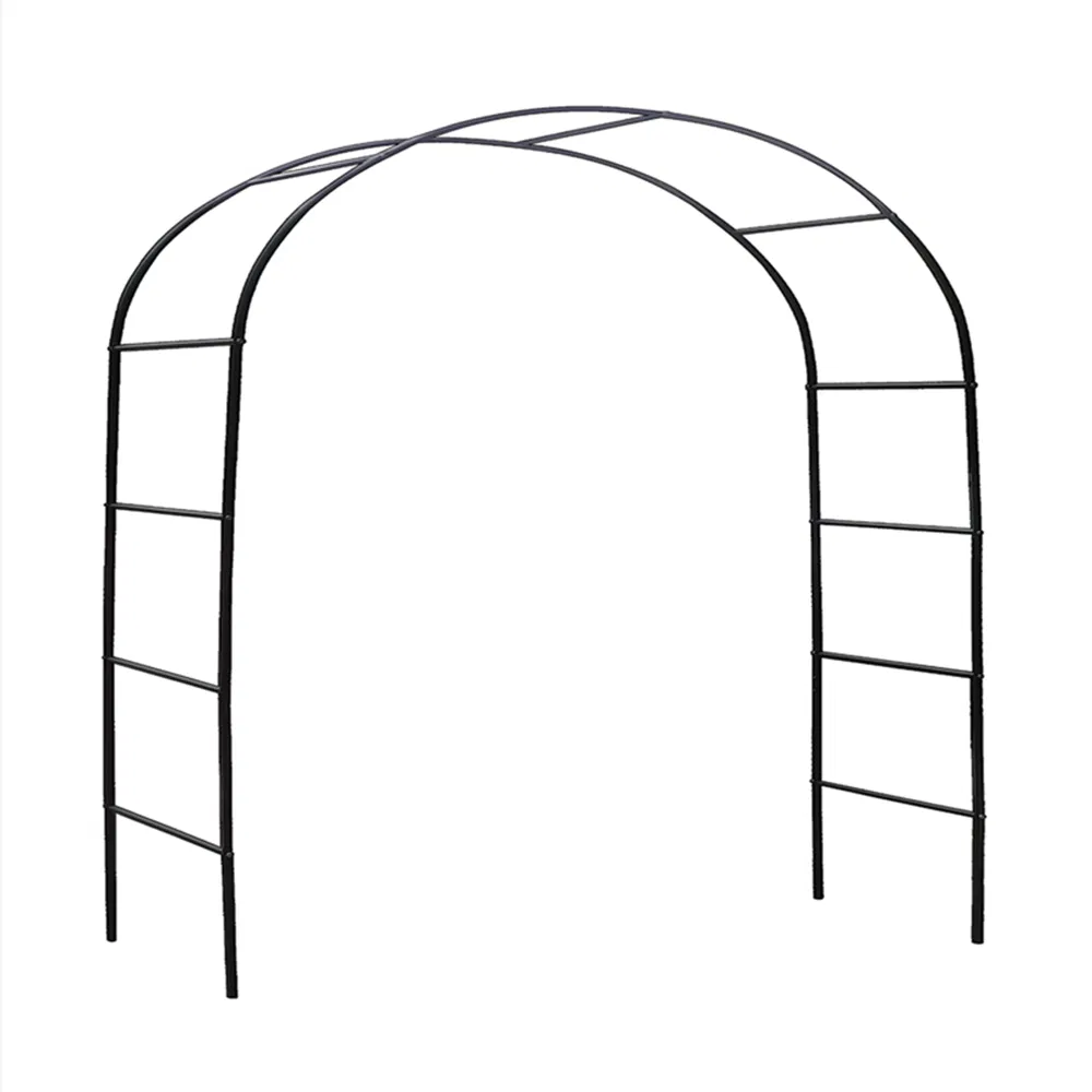 Main product image of 7'8" H x 4'5" W Metal Garden Arch Trellis,Adjustable Arbor Trellis for Garden Climbing Plants Support