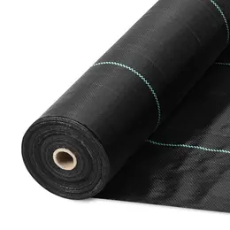 Product image of 3.28 x 164 ft PP Woven Geotextile Weed Control Fabric