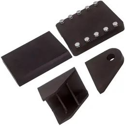 Product image of Log Splitter Slide Wedge Push Plate Rear Cylinder Mounting Set for 6-inch Beam