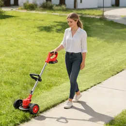 Product image of 24V Cordless Grass Trimmer and Edger with 2 Batteries