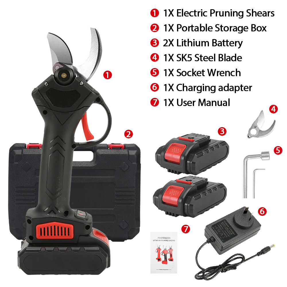 Main product image of Cordless Electric Branch Pruner Kit with Two Batteries