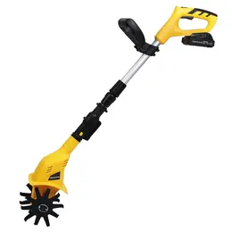Product image of 20V Cordless Electric Garden Tiller Cultivator, 3.93in W, 6.69in D, 250 RPM