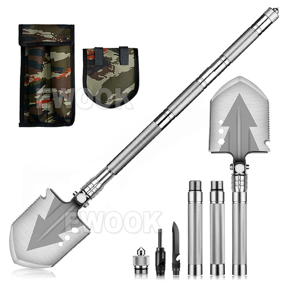 Main product image of Camping Shovel Folding Outdoor Survival Tools Multifunction Hiking Military