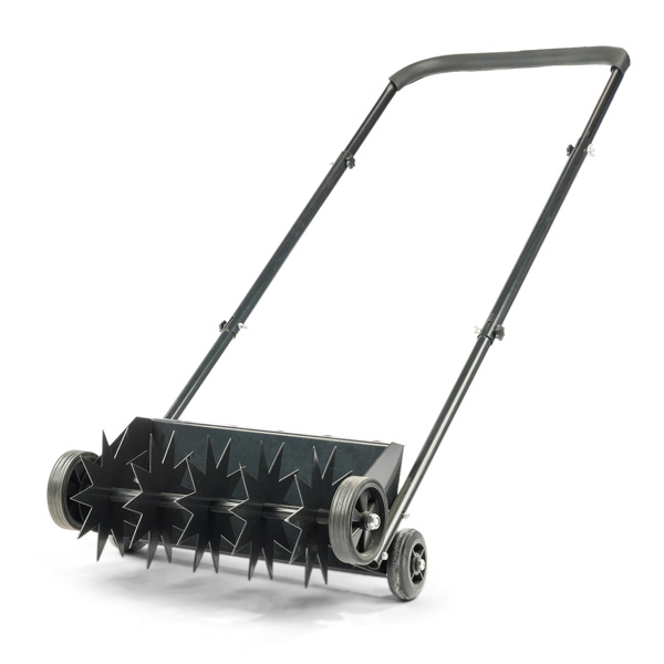 Main product image of 19in Manual Push Spike Lawn Aerator with U-shaped Handle