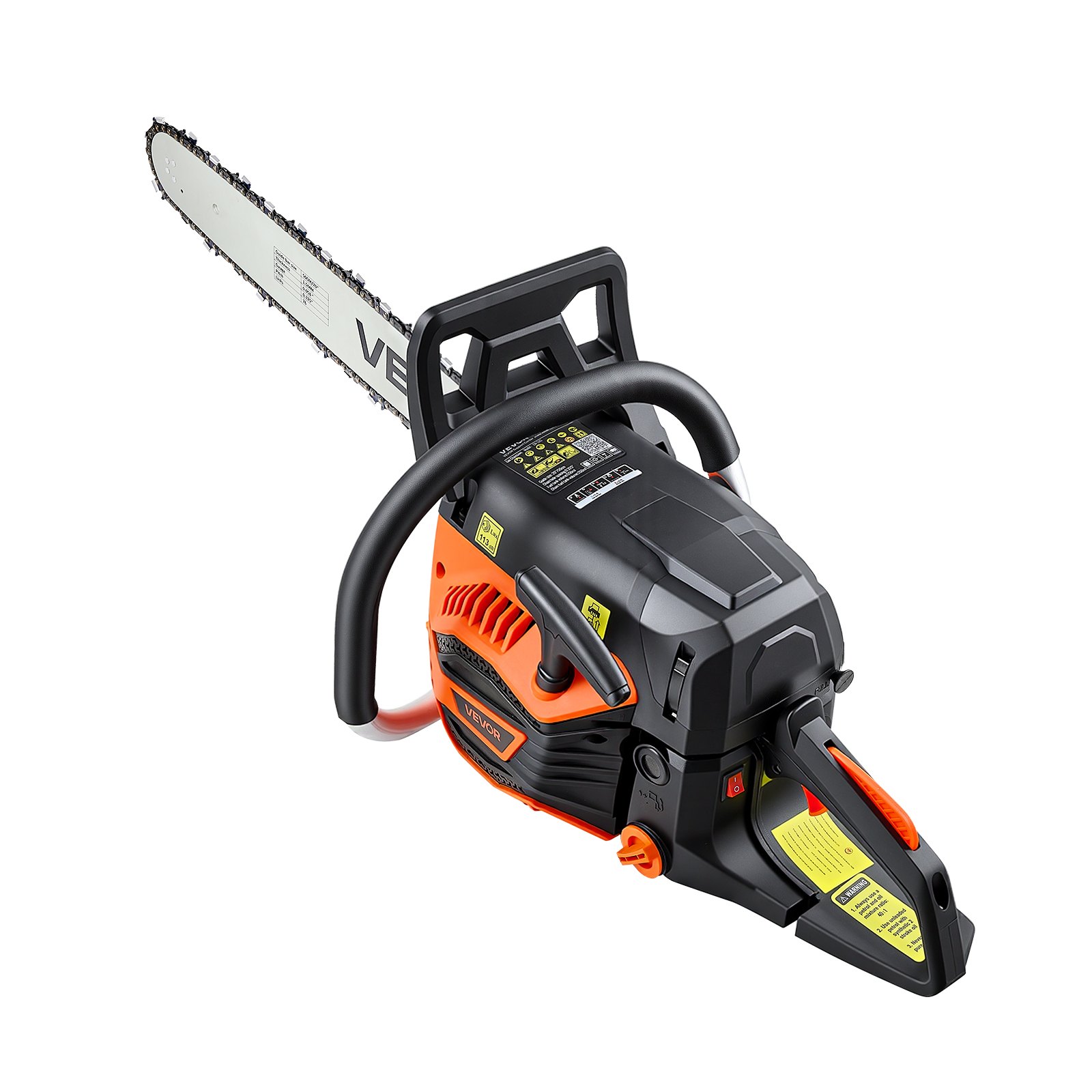 Main product image of 20 Inch 58CC 3.22HP 2-Stroke Gas Chainsaw, Throttle-Synced Choke