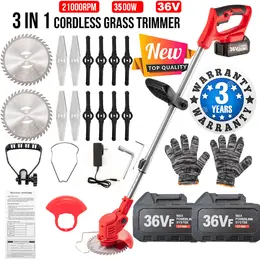 Product image of 3000W 36Vf Cordless Grass Trimmer and Brush Cutter