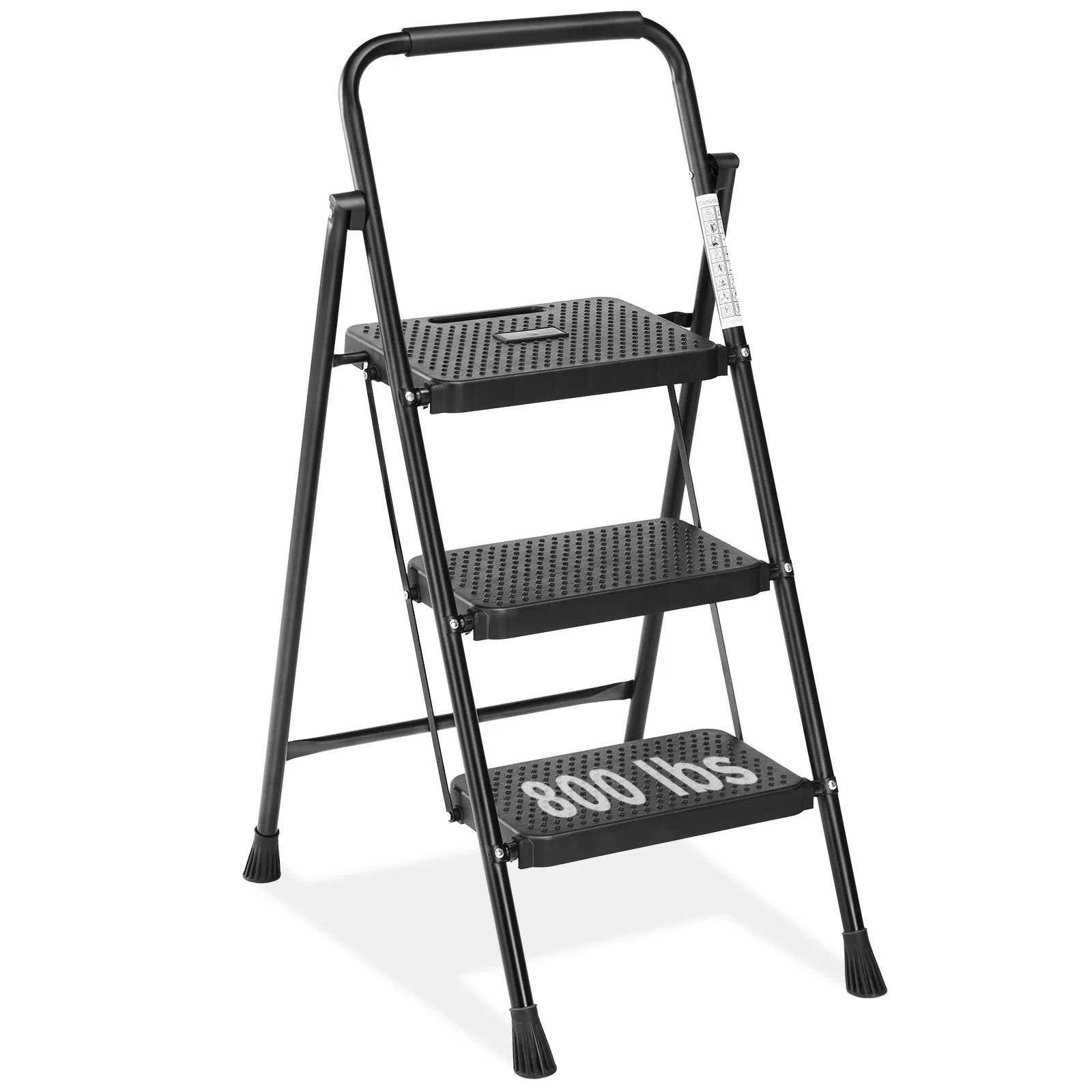 Main product image of Portable 3-Step Ladder with Secure Locking Mechanism