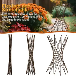 Product image of 4FT Willow Funnel Trellis, 48 H x 13W, Expandable Plant Support