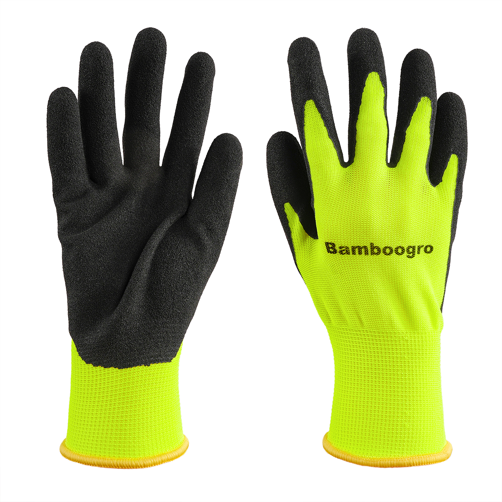 Main product image of Green NGG Foam Nitrile Coated Seamless Knit Gloves, Micro Matte Palm, 6 Pairs