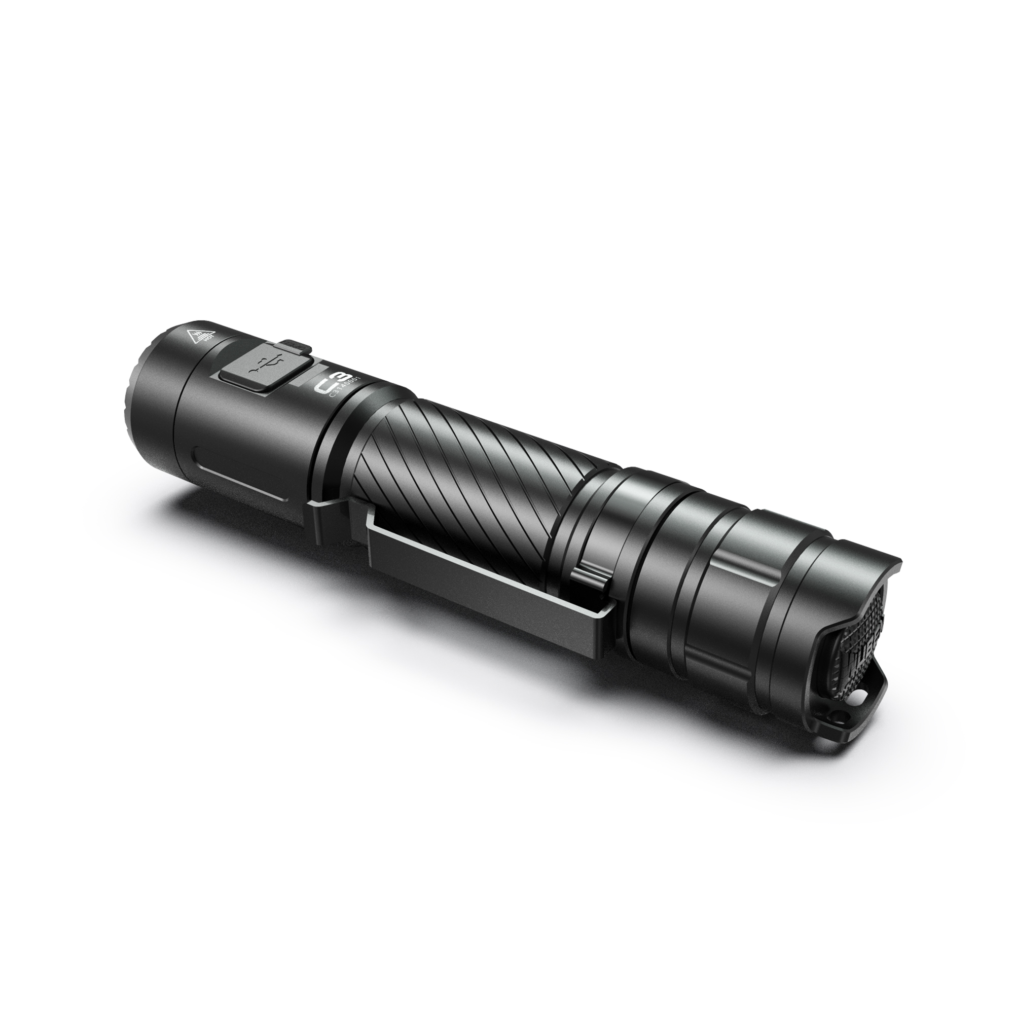 Main product image of BLACK C3 Rechargeable Flashlight, 1200 Lumens, 6 Modes, IP68