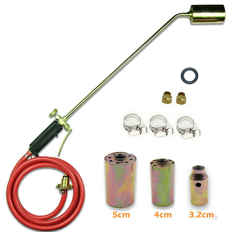 Main product image of Weed Torch Burner Kit with Nozzle and Hose, Butane Gas Powered