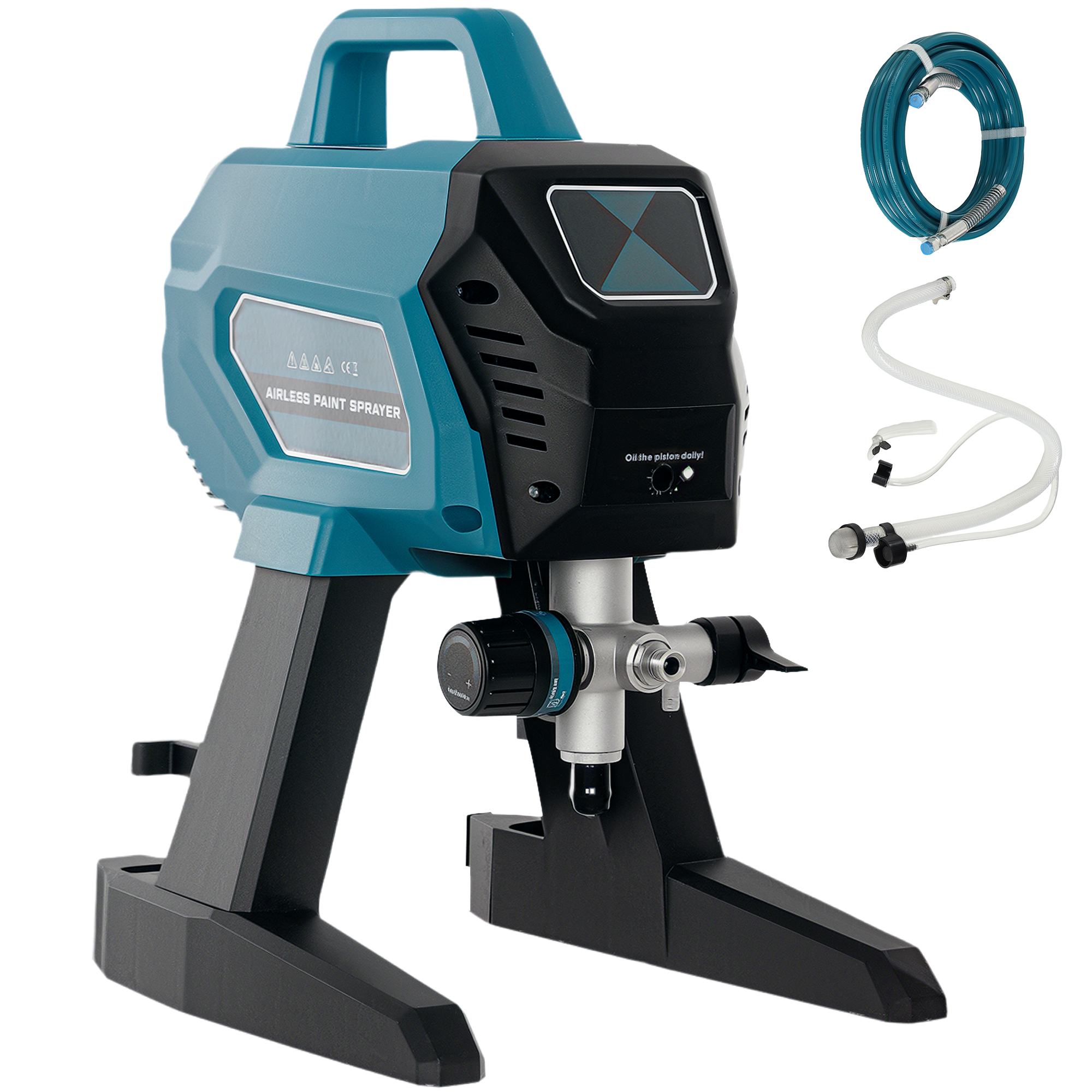 Main product image of Airless Paint Sprayer, Electric, 200 Bar, 1.5 L/min, 7.5m Hose