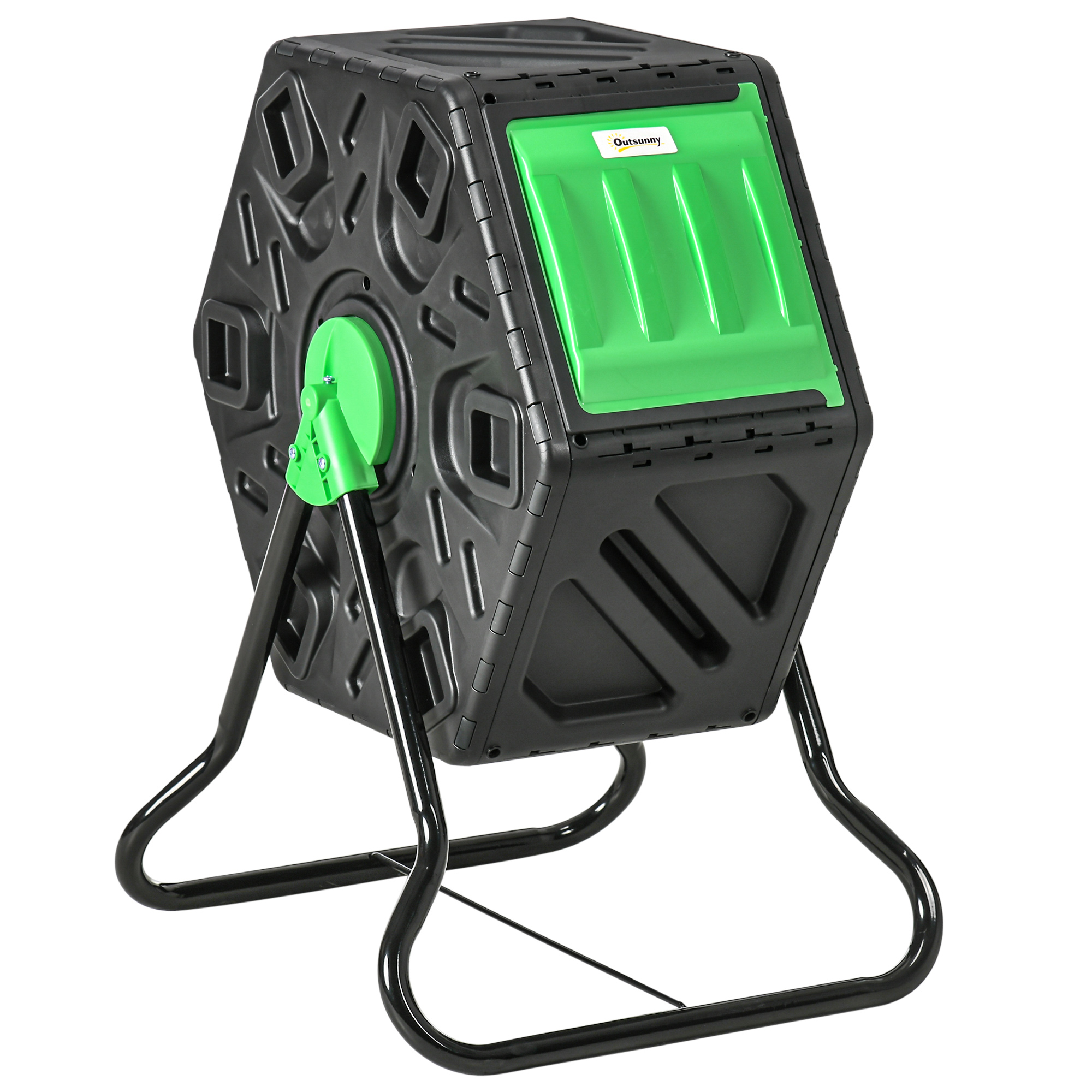 Main product image of Outsunny 65L Single Chamber Rotating Composter with Steel Legs