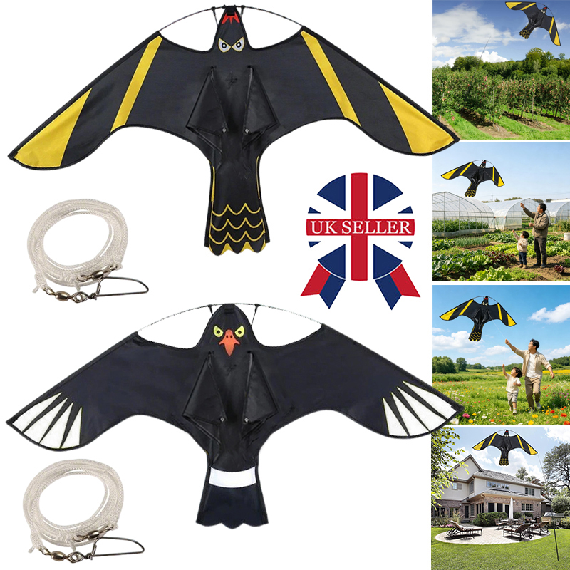 Main product image of Hawk Kite Bird Repeller, Garden and Crop Pest Deterrent