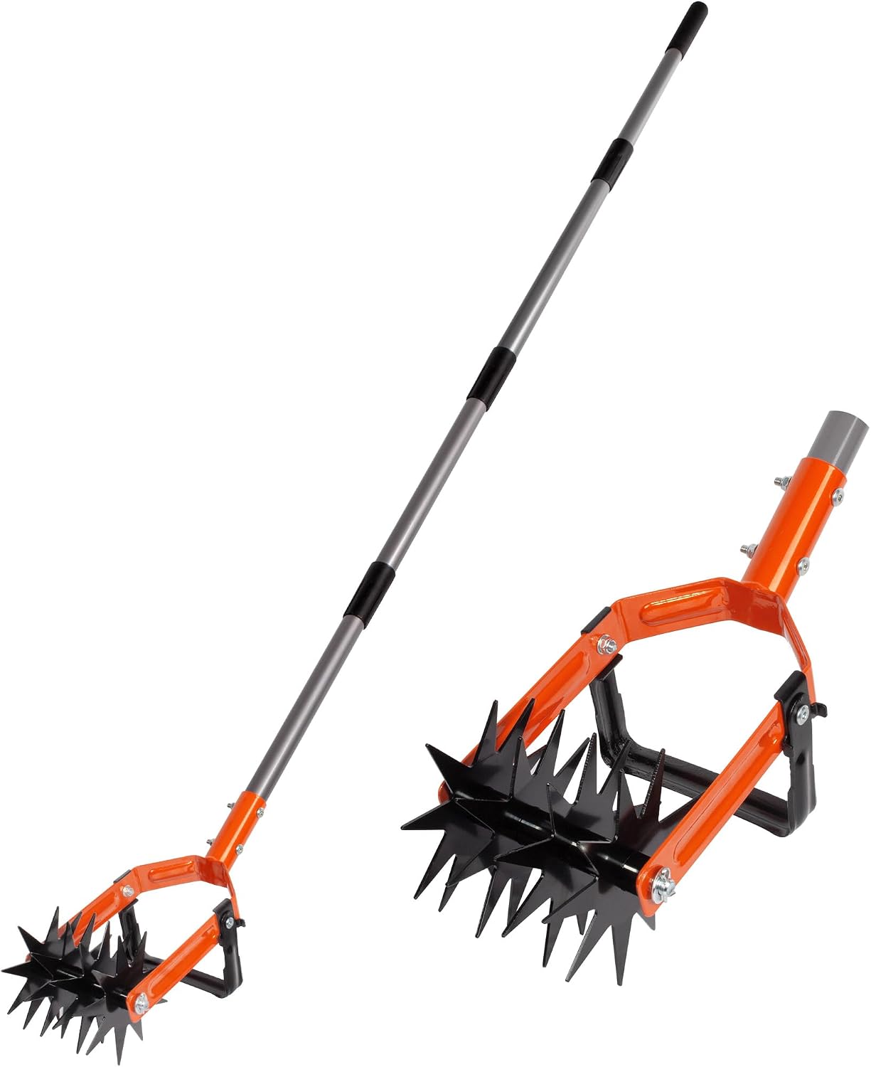 Main product image of Rotary Cultivator, 2-in-1 Hand Tiller and Action Hoe