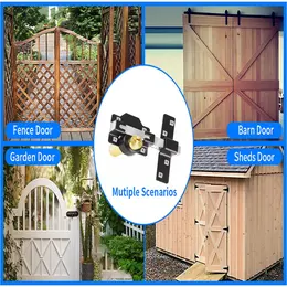 Product image of 70mm Double Cylinder Gate Rim Lock, Long Throw Bolt, 5 Keys
