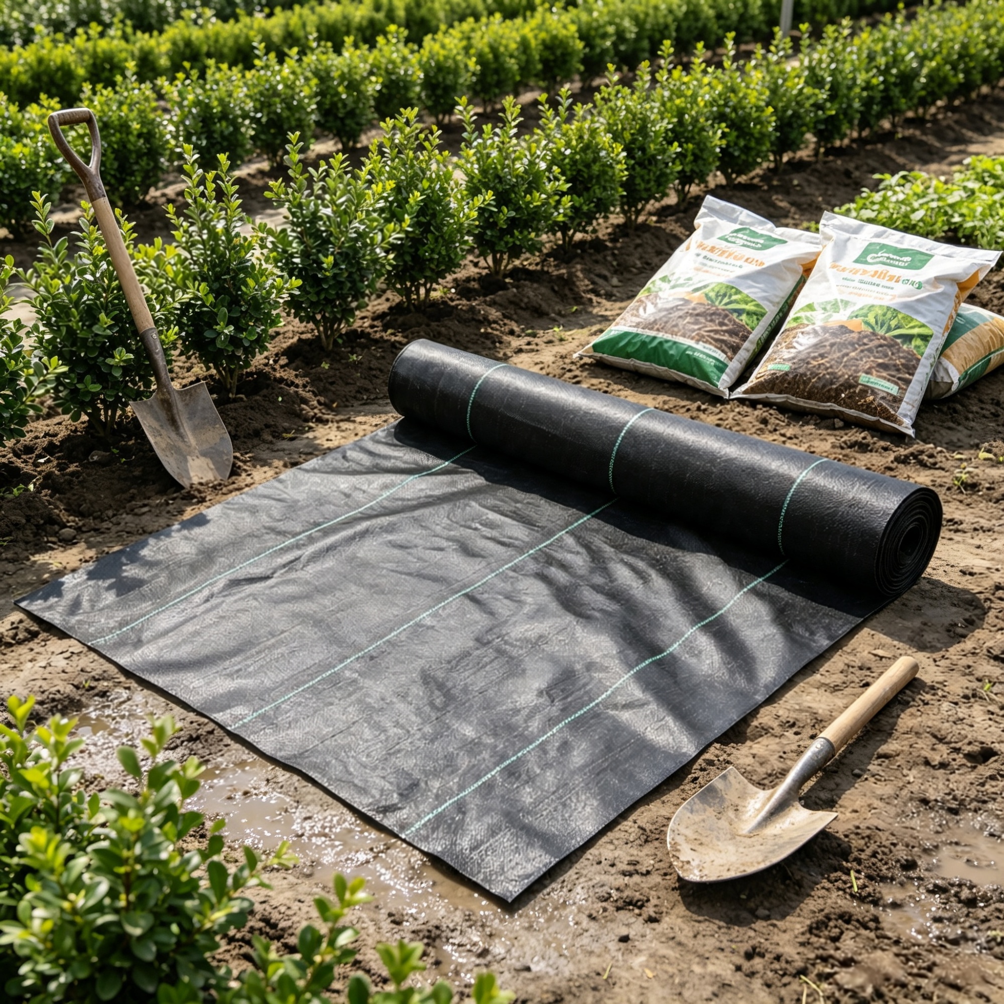 Main product image of 13 ft x 108 ft Heavy Duty Weed Barrier Fabric