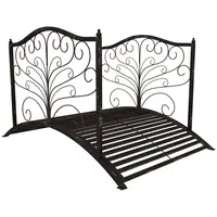 Product image of 4 ft Metal Arch Bridge, Safety Rails, Tool-Free Assembly