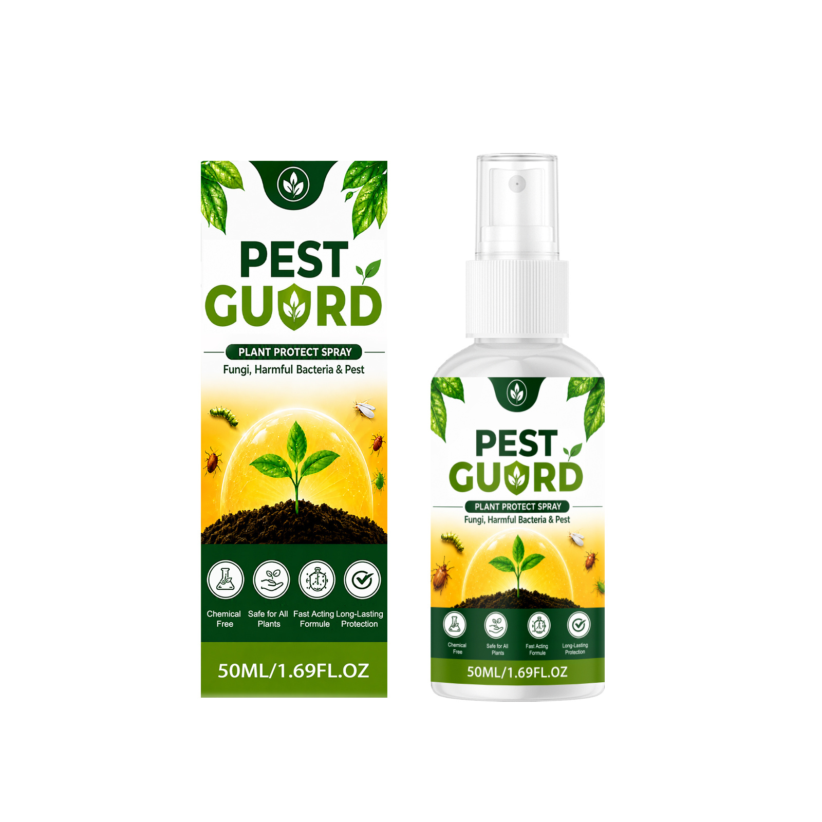 Main product image of Plant Protect Spray, 50ml, Horticultural Supplies, Garden Supplies for Outdoor Garden
